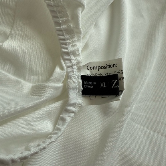 ZAFUL White 2 Piece Skirt and Crop Top Set - Picture 5 of 5